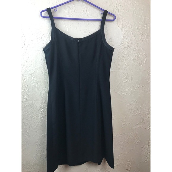 Donna Ricco New York Black Sleeveless Dress sheath size 8 - Picture 3 of 4